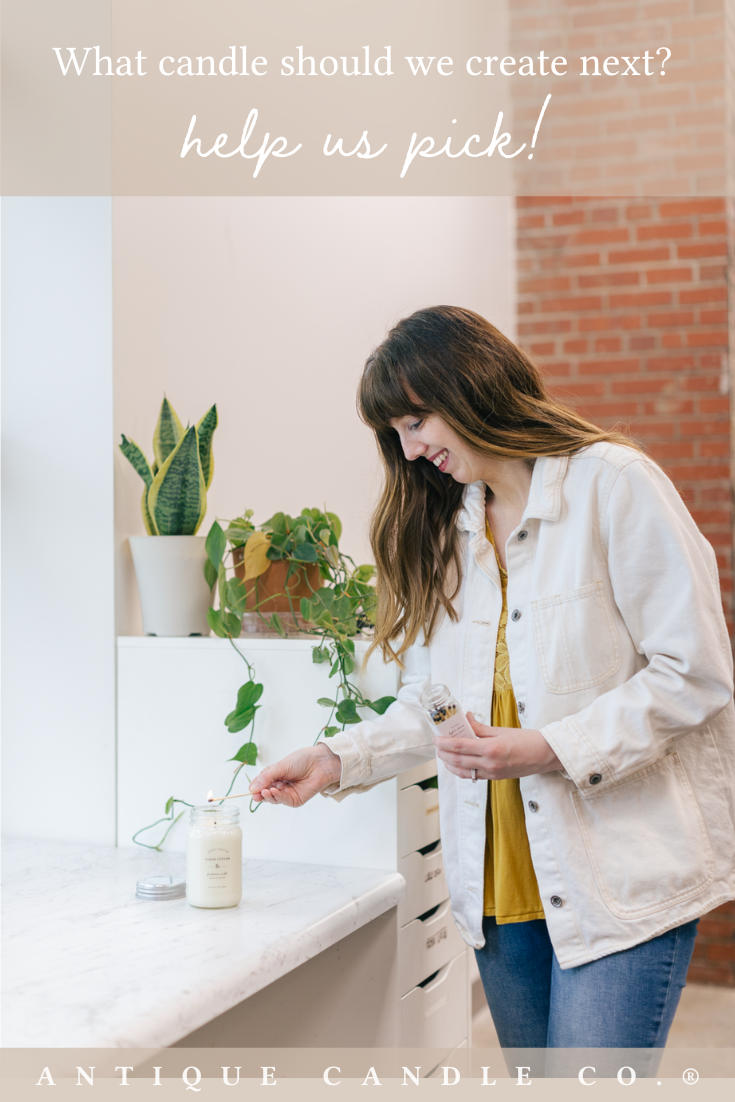 What candle should we create next? (Please help me pick!)