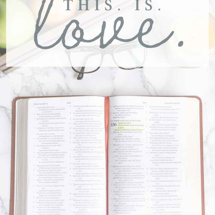 this. is. love.