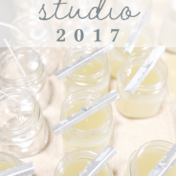 behind the scenes in the studio: 2017