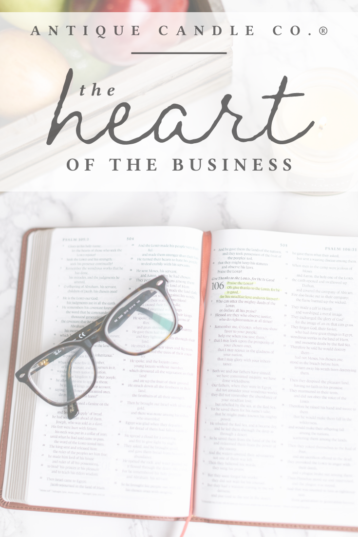 the heart of the business