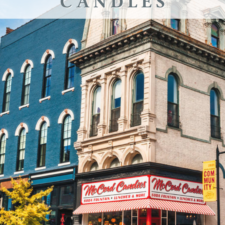 We made 5 candles for the 200th Anniversary of City of Lafayette!