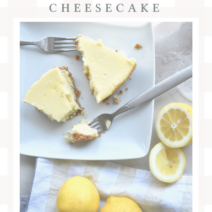 fluffy lemon cheesecake