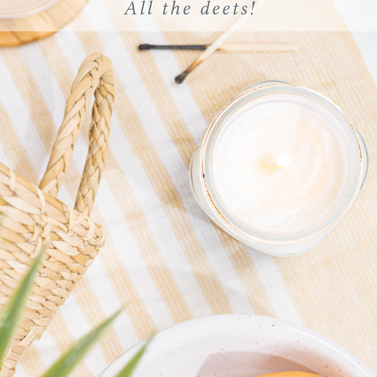 Summer Candle Testers - All the Deets! 😎