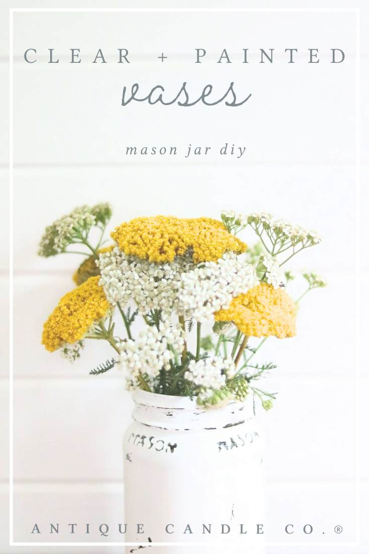 mason jar diy: vases
