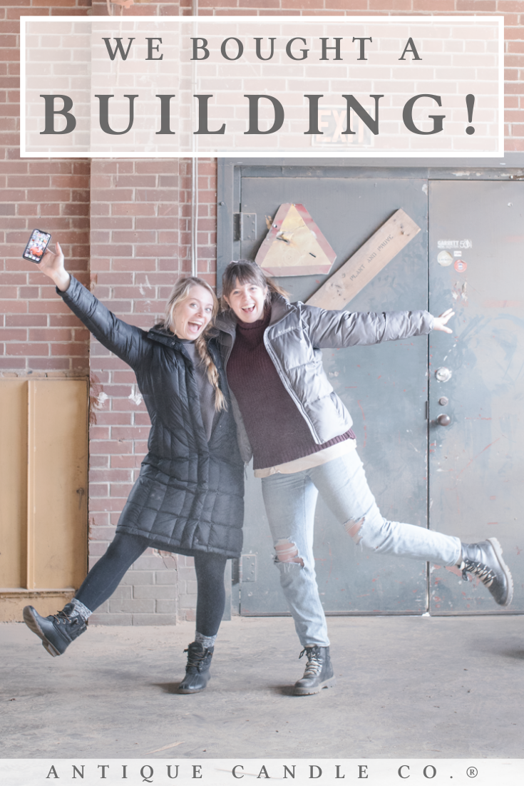 we bought a building!