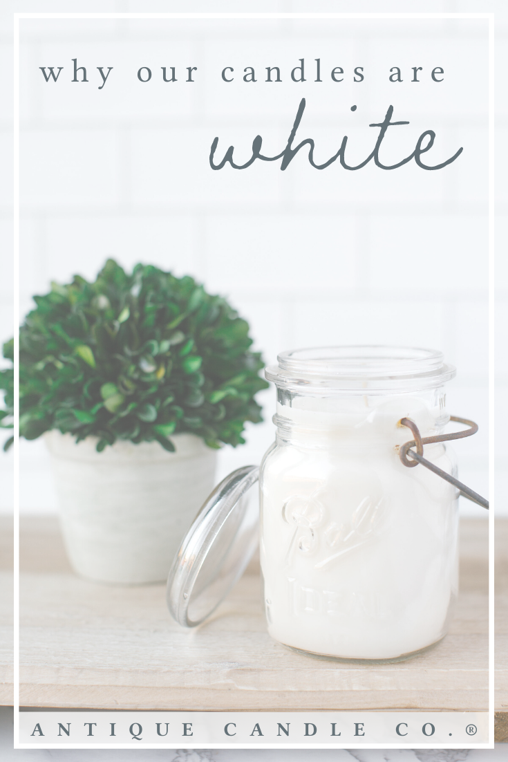 why our candles are white