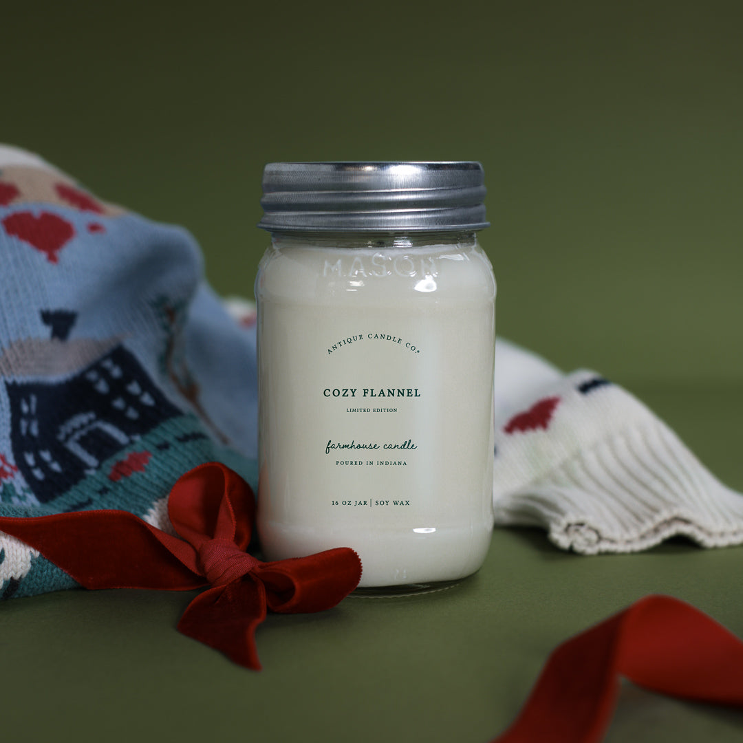 Cozy Flannel 16 oz candle