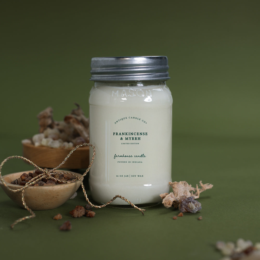 Frankincense & Myrrh 16 oz candle