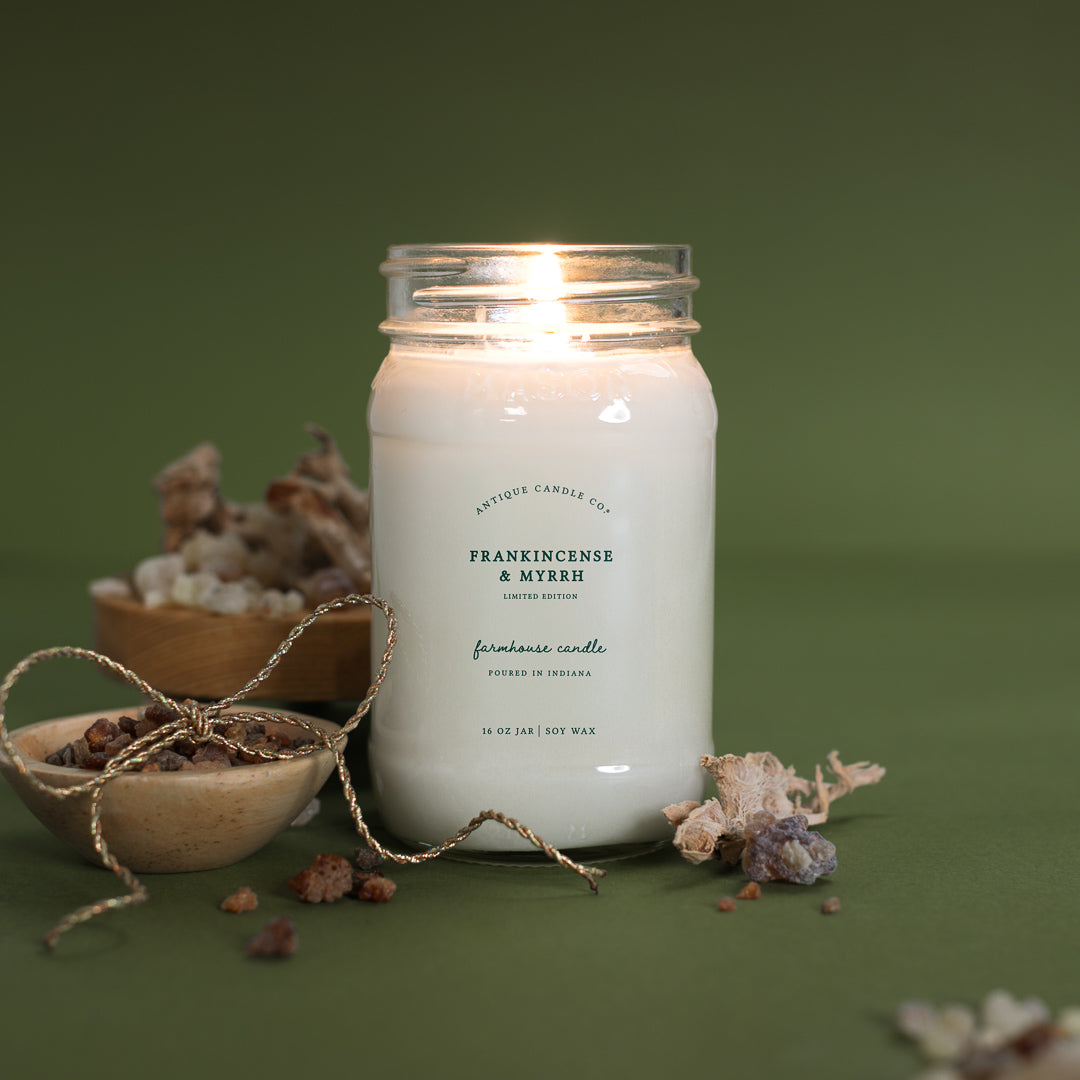 Frankincense & Myrrh 16 oz candle