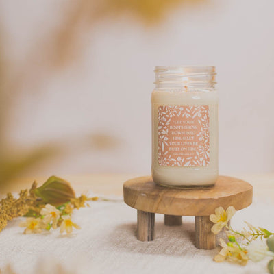 “Let Your Roots Grow” Soy Candle