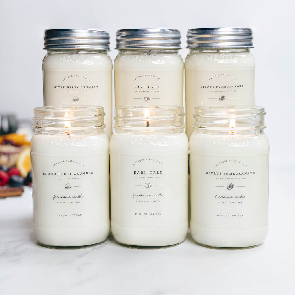 New Arrivals Bundle of Six Antique Candle Co.