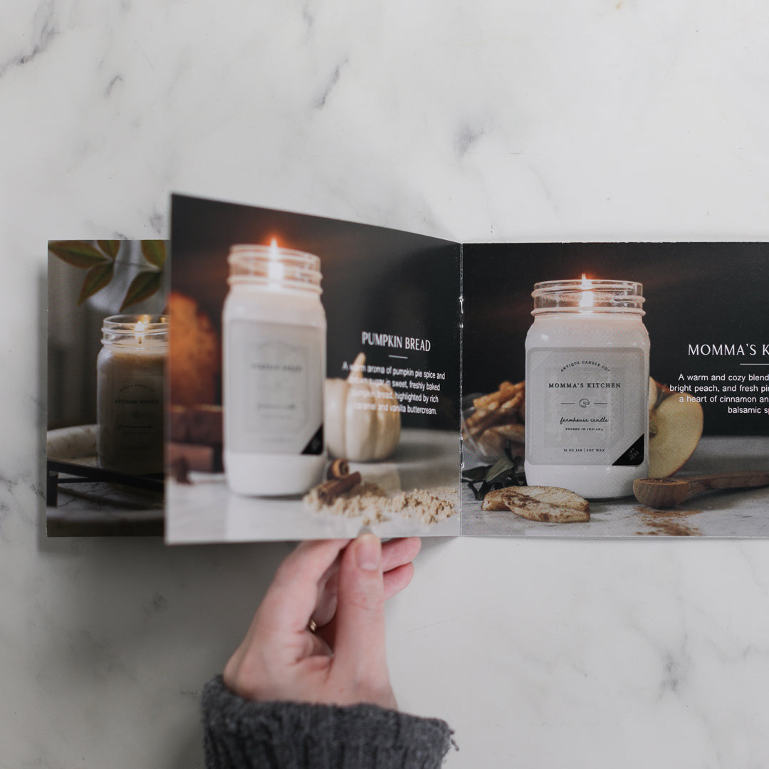 Discover Cozy: Scent Sample Booklet