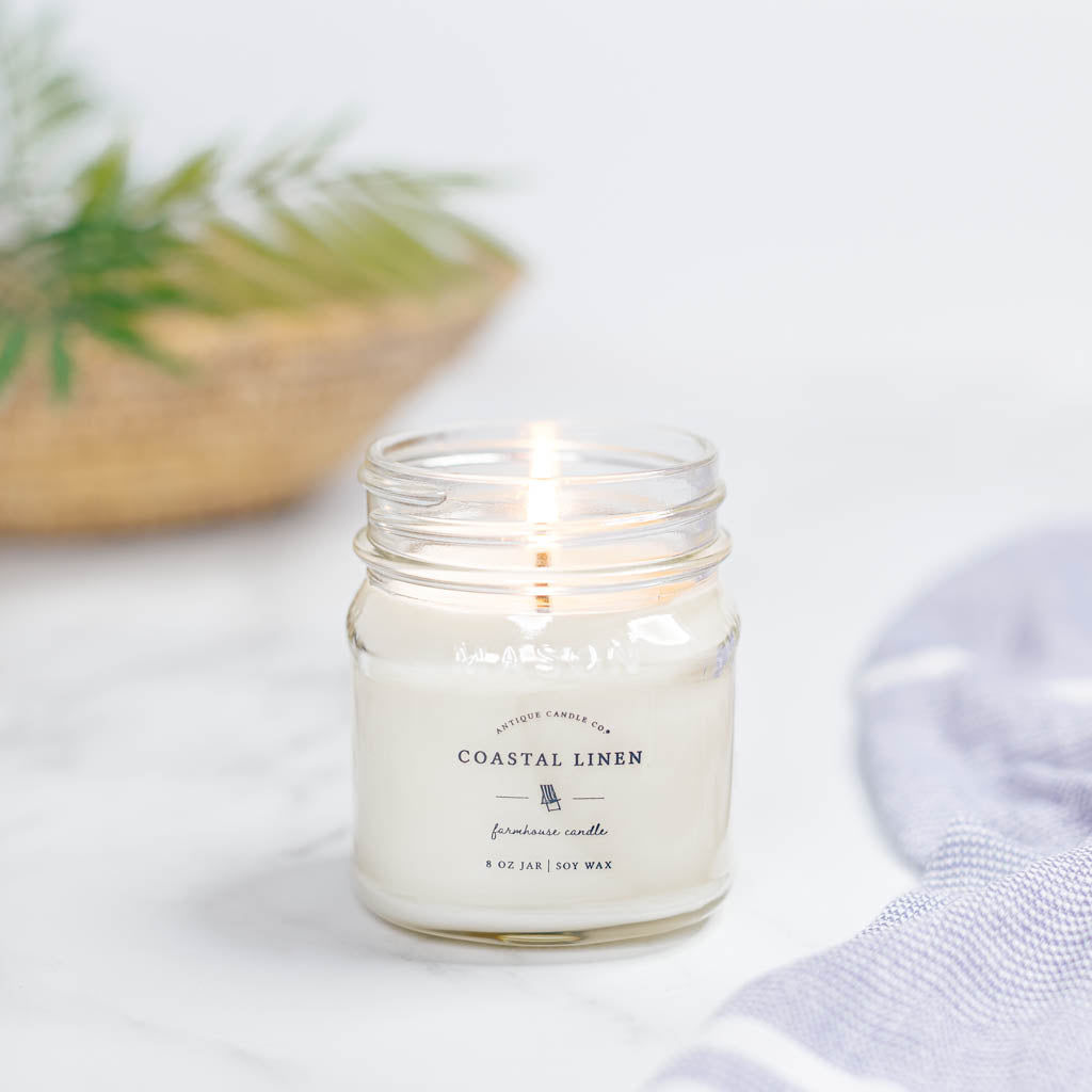 Fresh Linen Candle – West Coast Candle Company