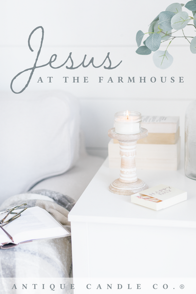 Jesus at the farmhouse