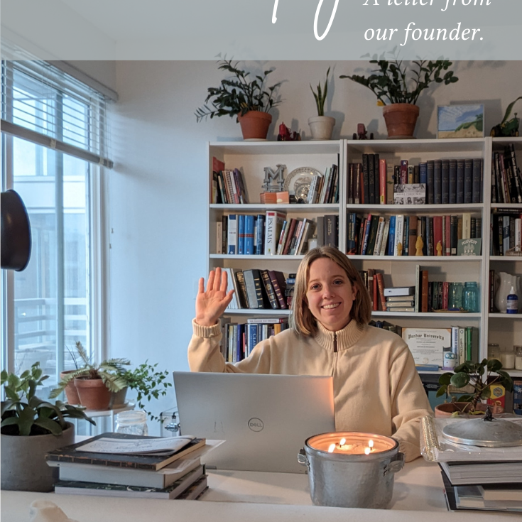 Because of You...A Letter from Our Founder