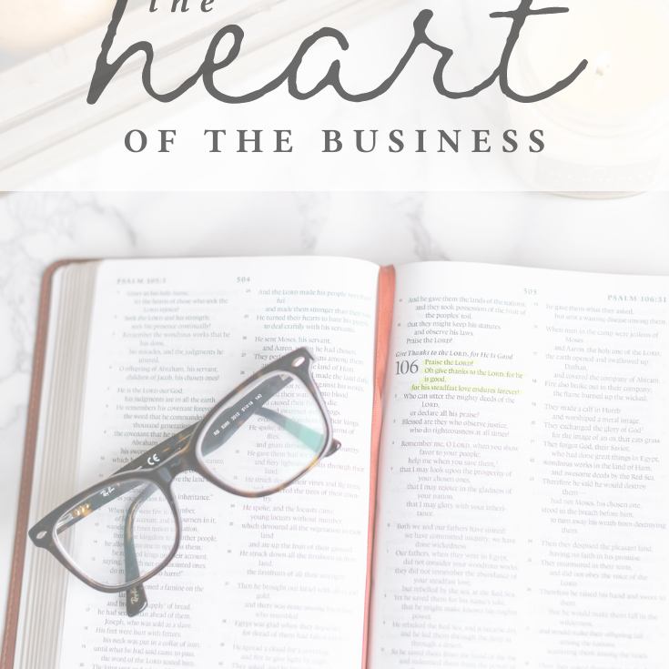 the heart of the business