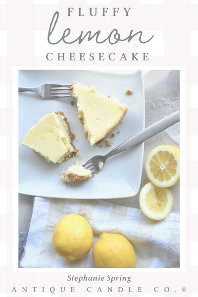 fluffy lemon cheesecake