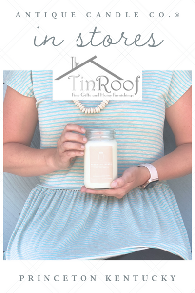 Antique Candle Co.® in stores: The Tin Roof