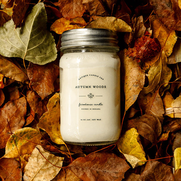 Fall Candles - Autumn Woods