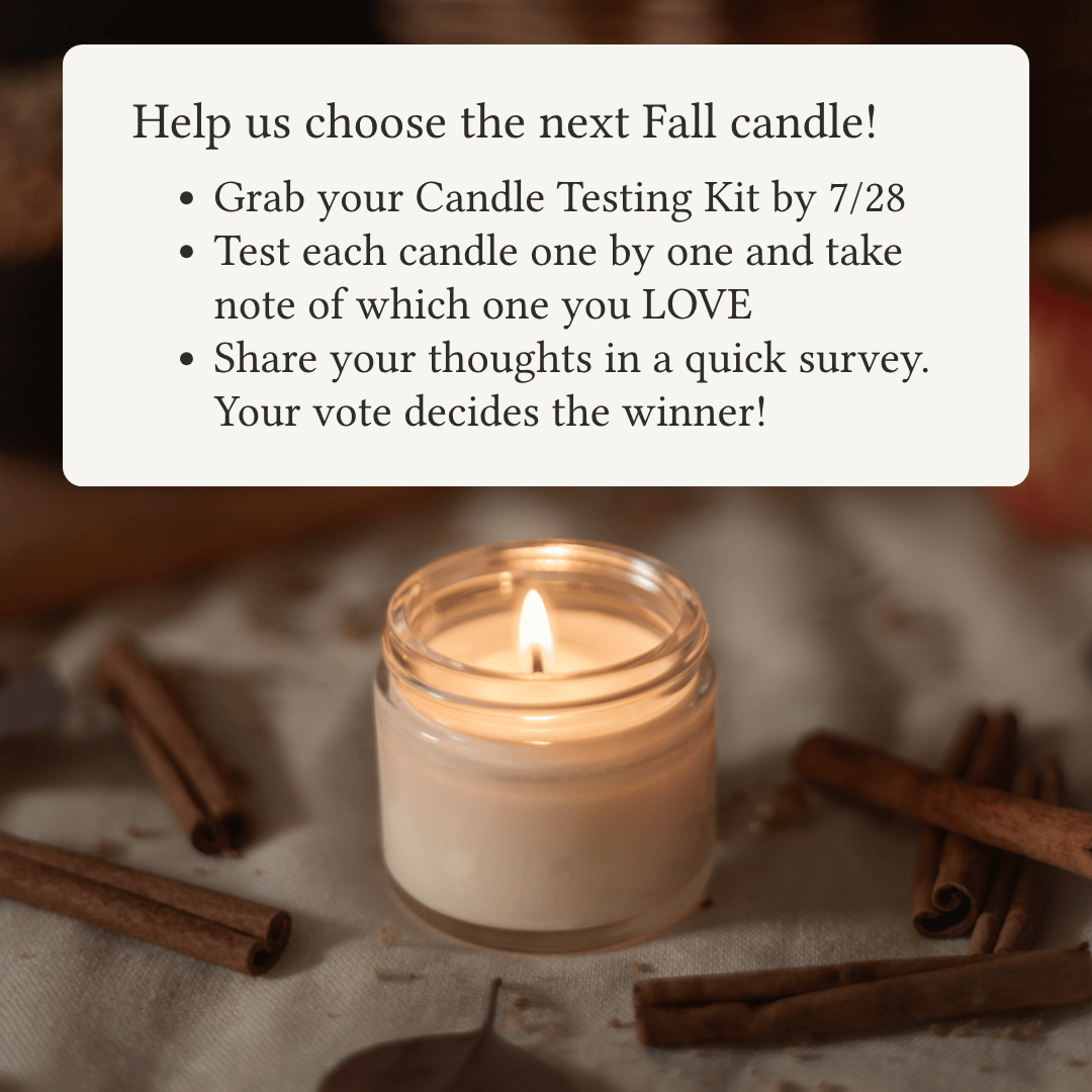 Candle Testing Kit: Sample Edition