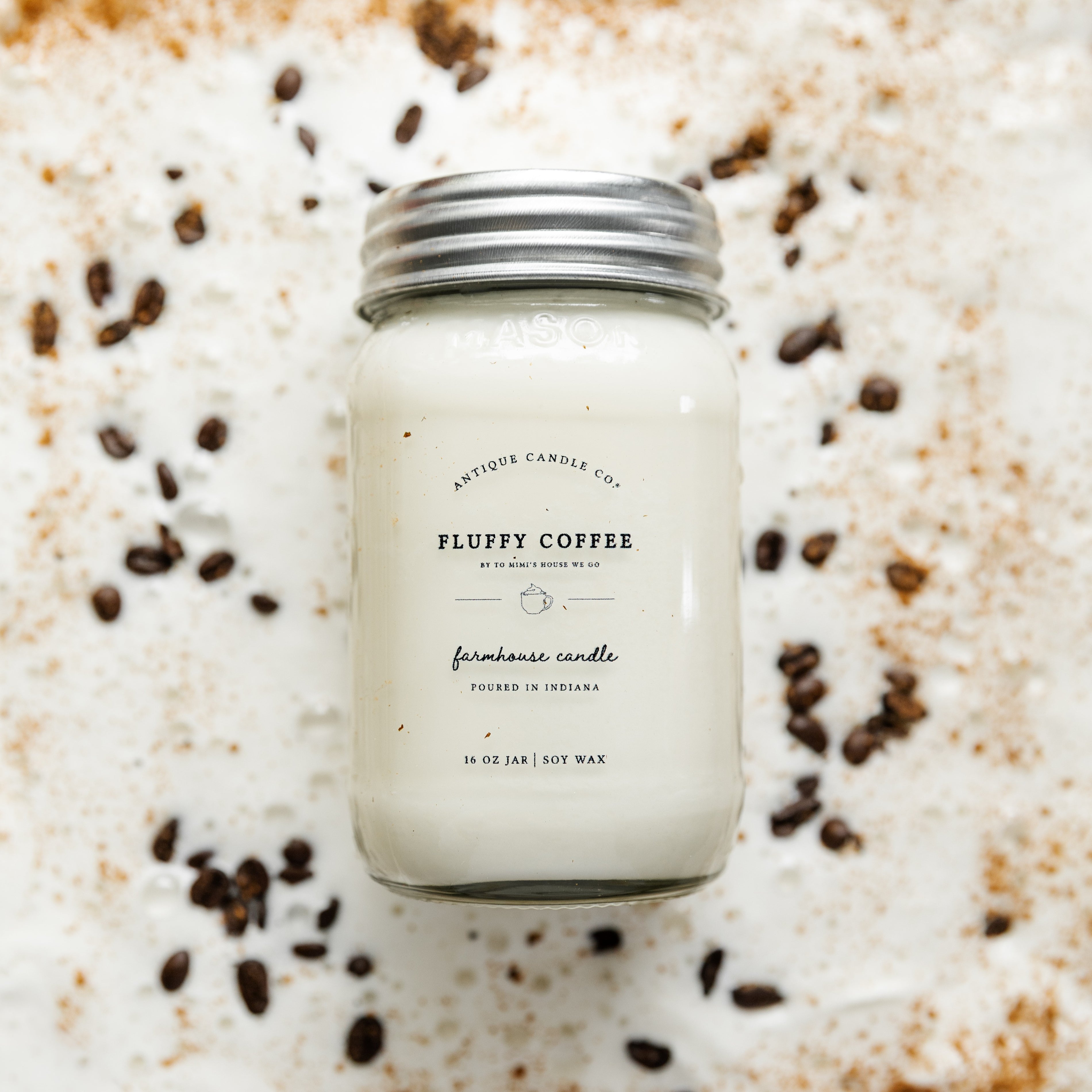 Fluffy Coffee 16 oz candle