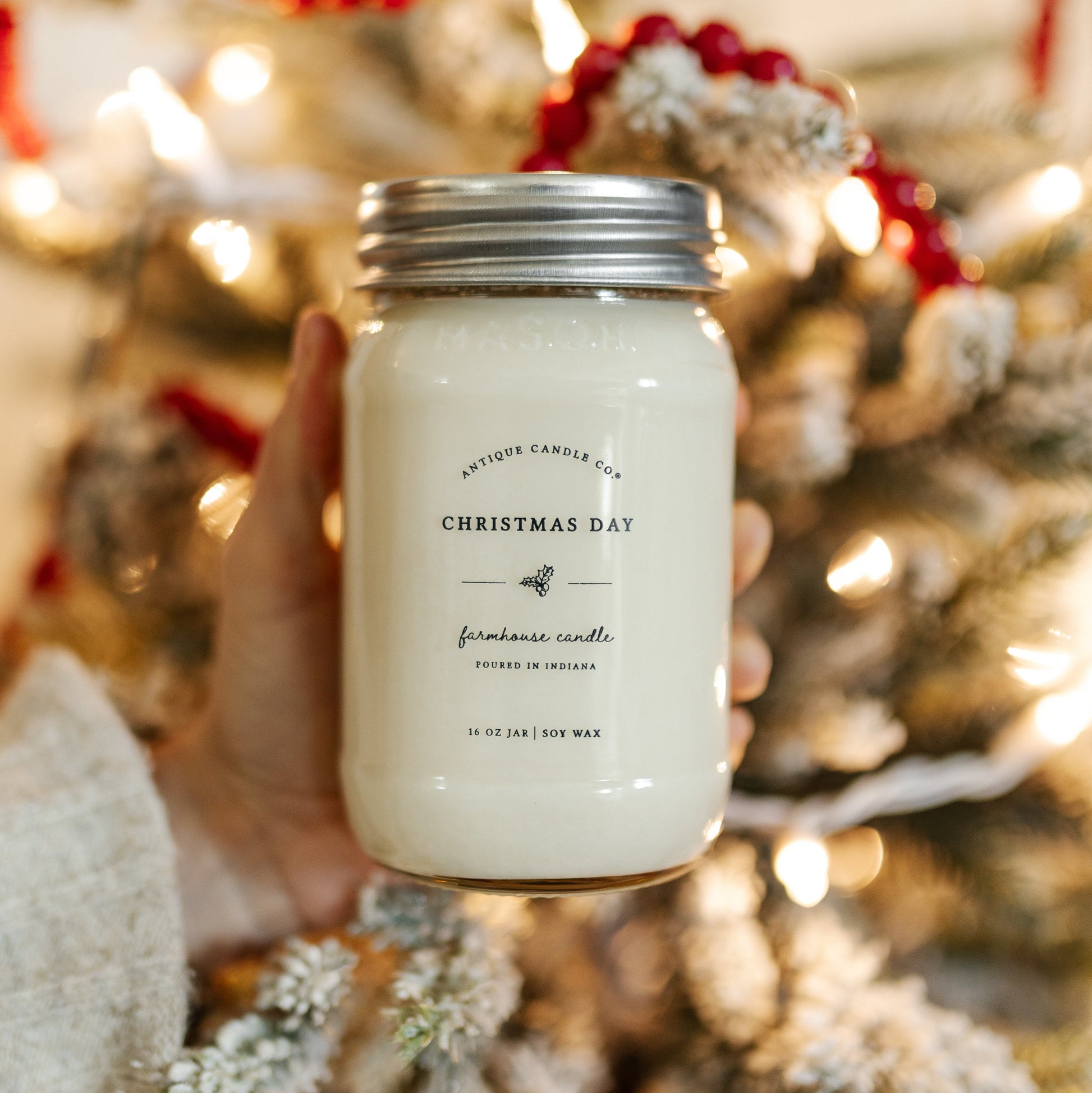 Christmas Day 16 oz candle