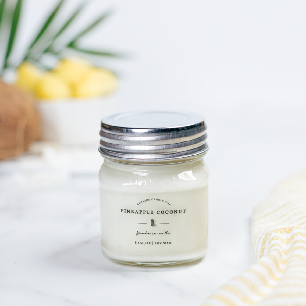 Pineapple Coconut 8 oz candle