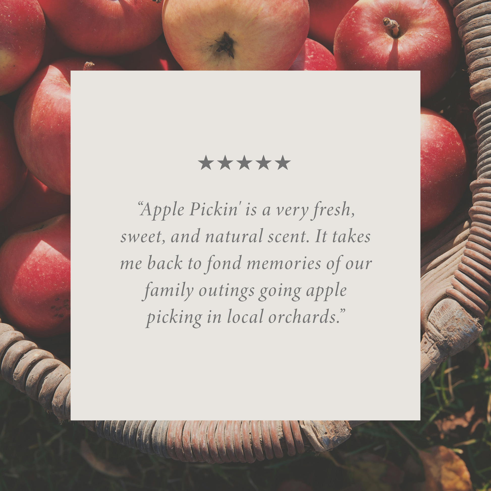 Apple Pickin' 16 oz candle