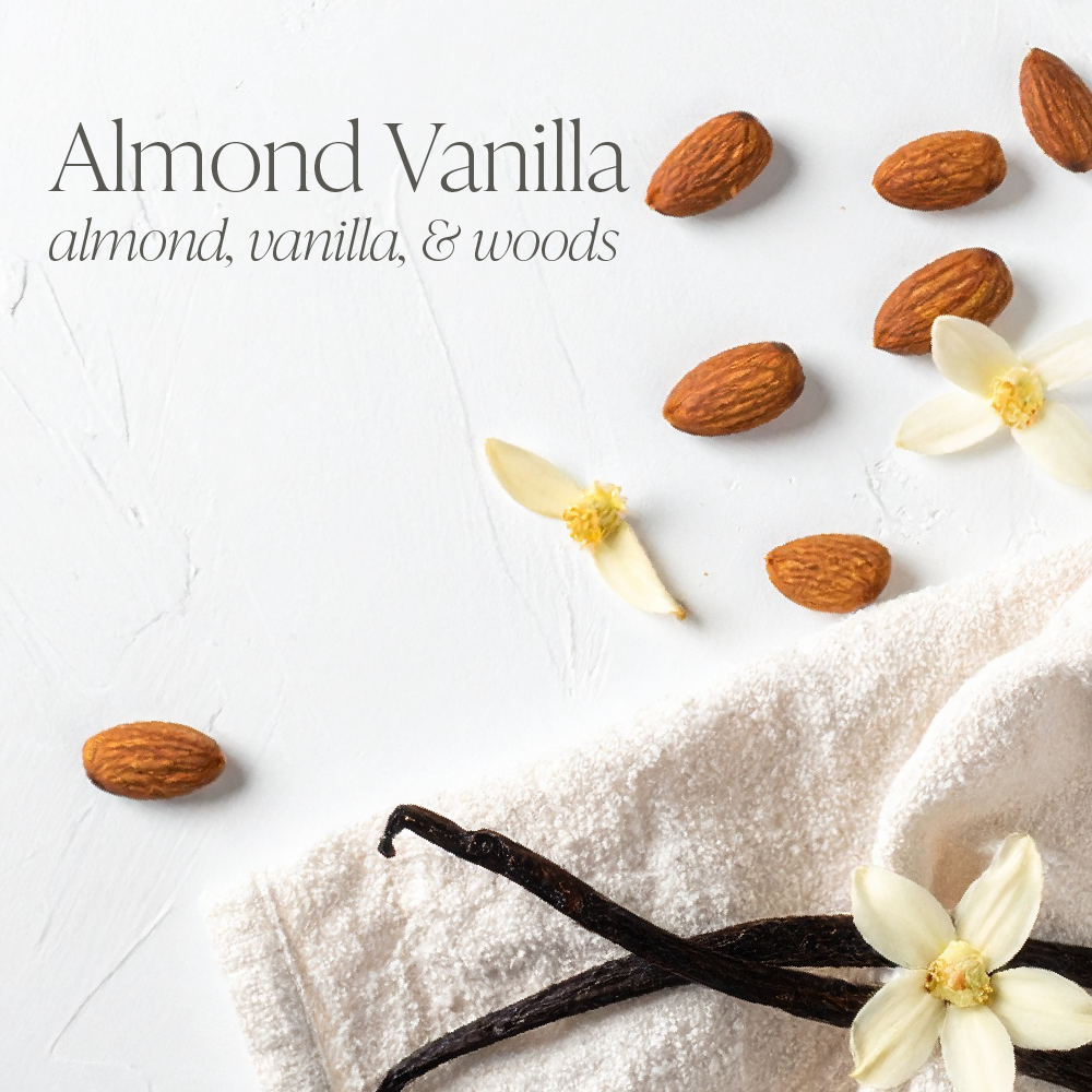 Almond Vanilla 16 oz candle