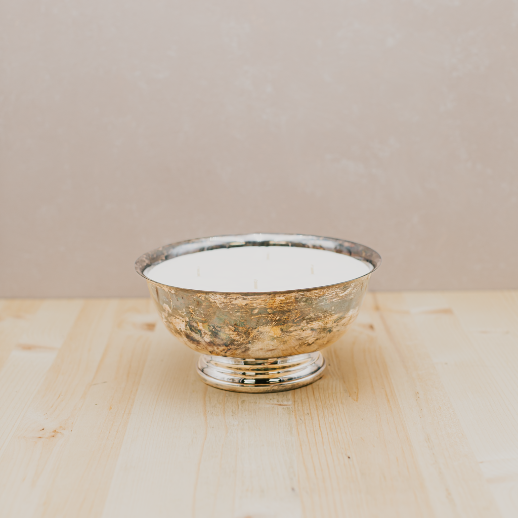Country Pear - Silver Serving Dish