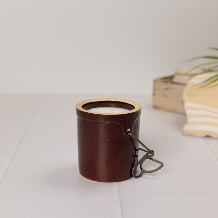 Cozy Cabin - Brown Crock