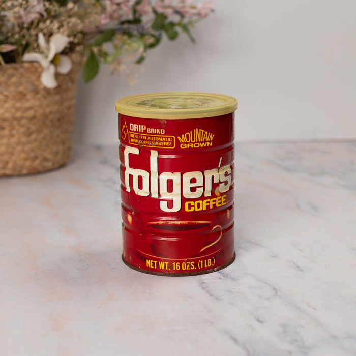 Vanilla Spice Latte - Folger's Coffee Tin