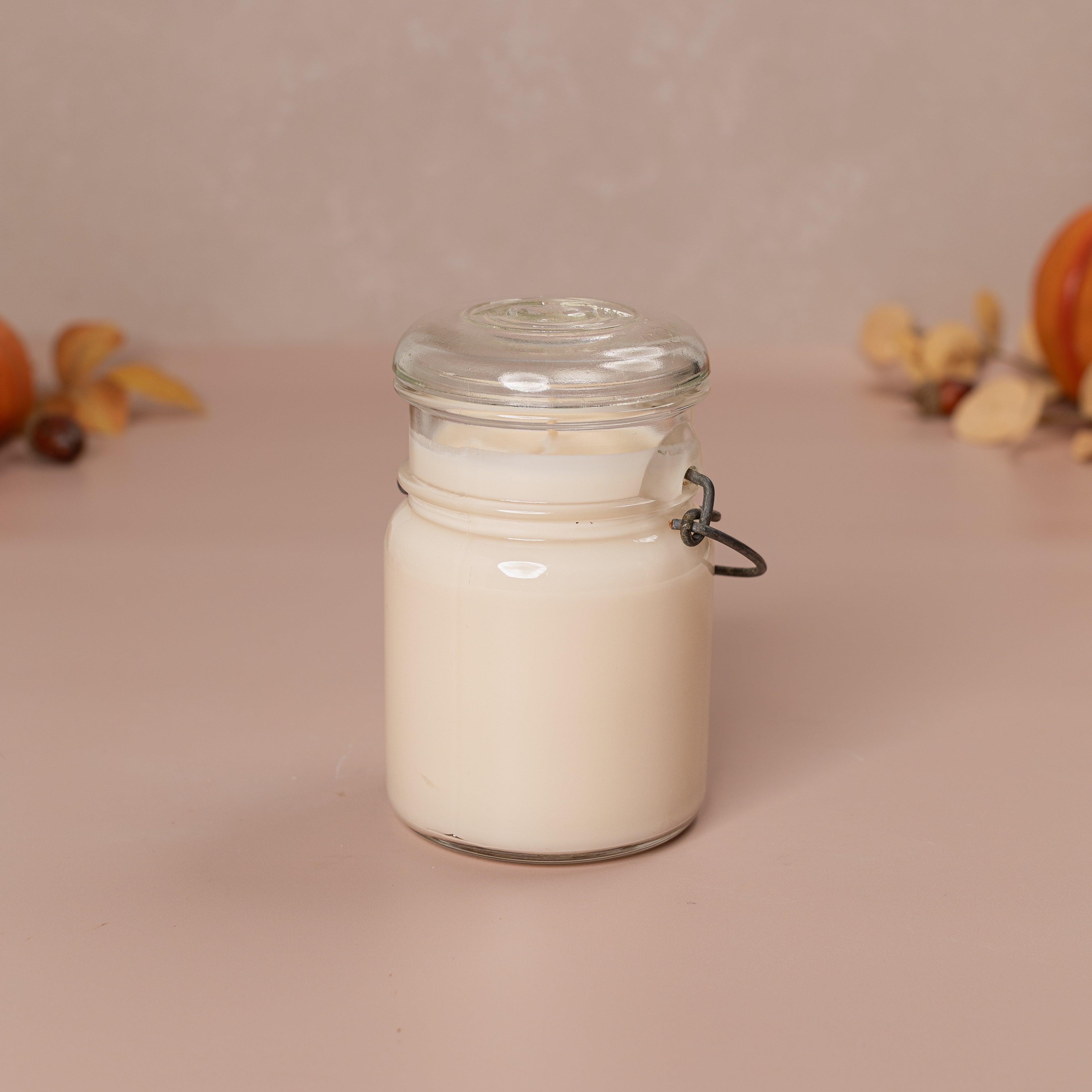 Autumn Woods - Glass Wire-Closure Jar