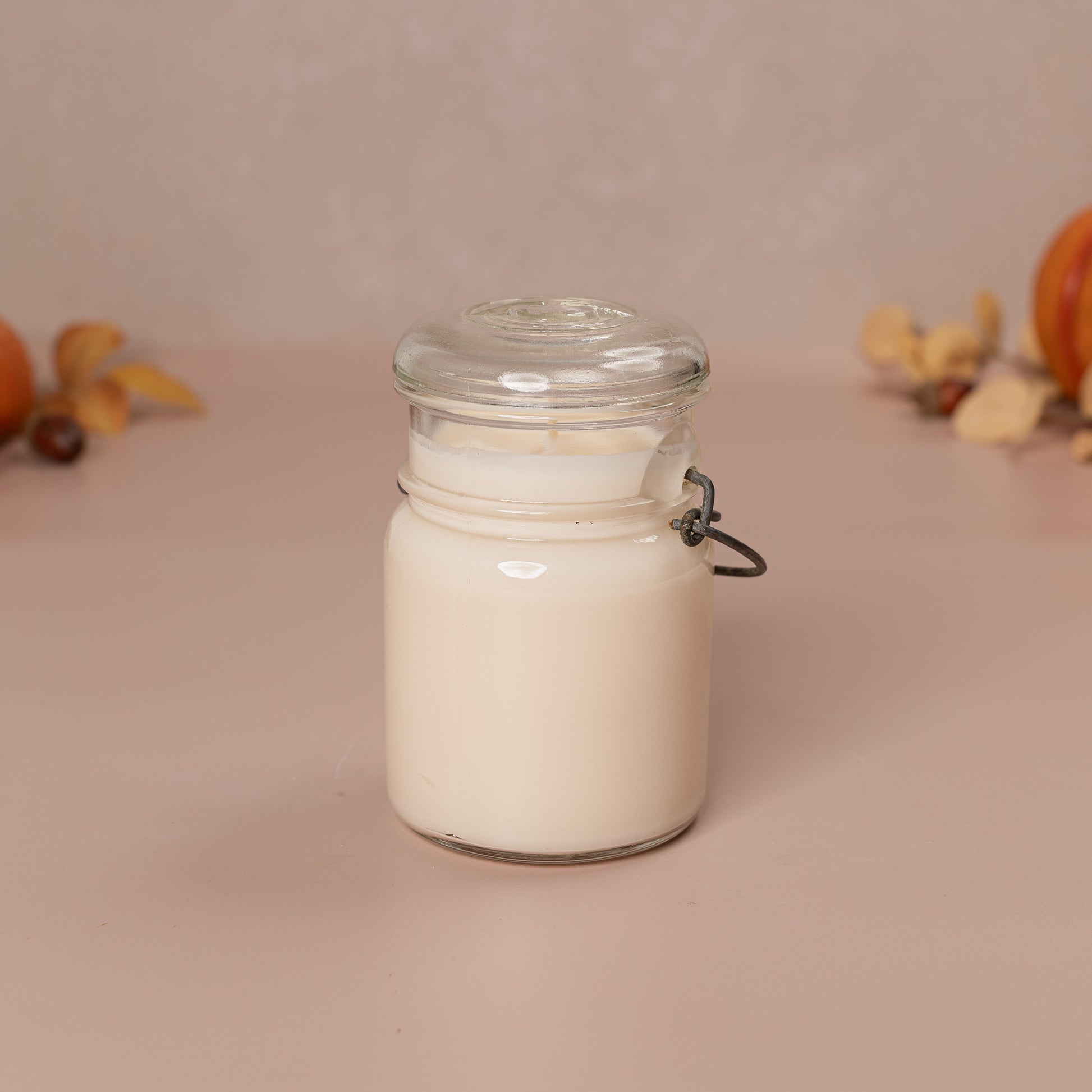 Autumn Woods - Glass Wire-Closure Jar
