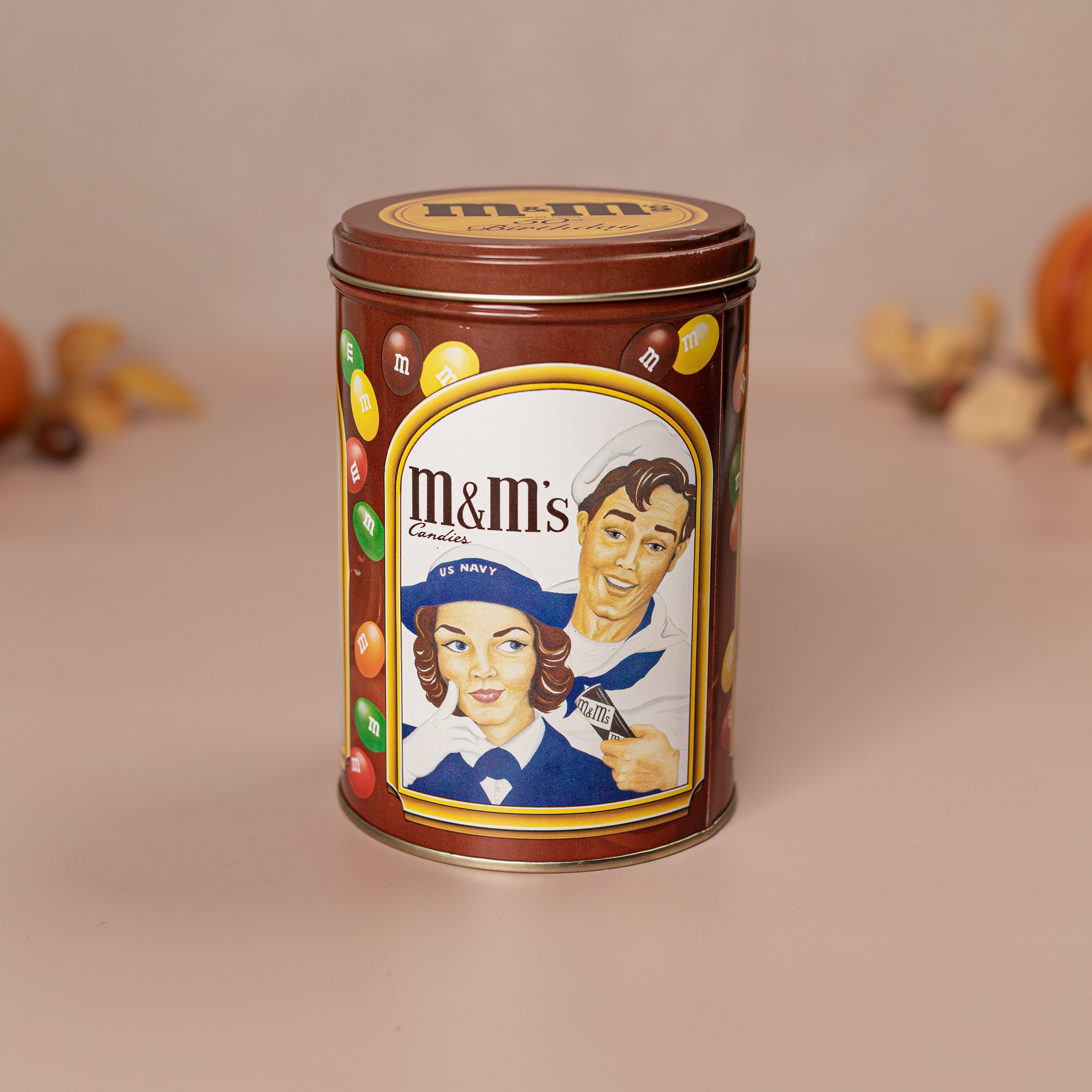 Fall Harvest - M&Ms Tin