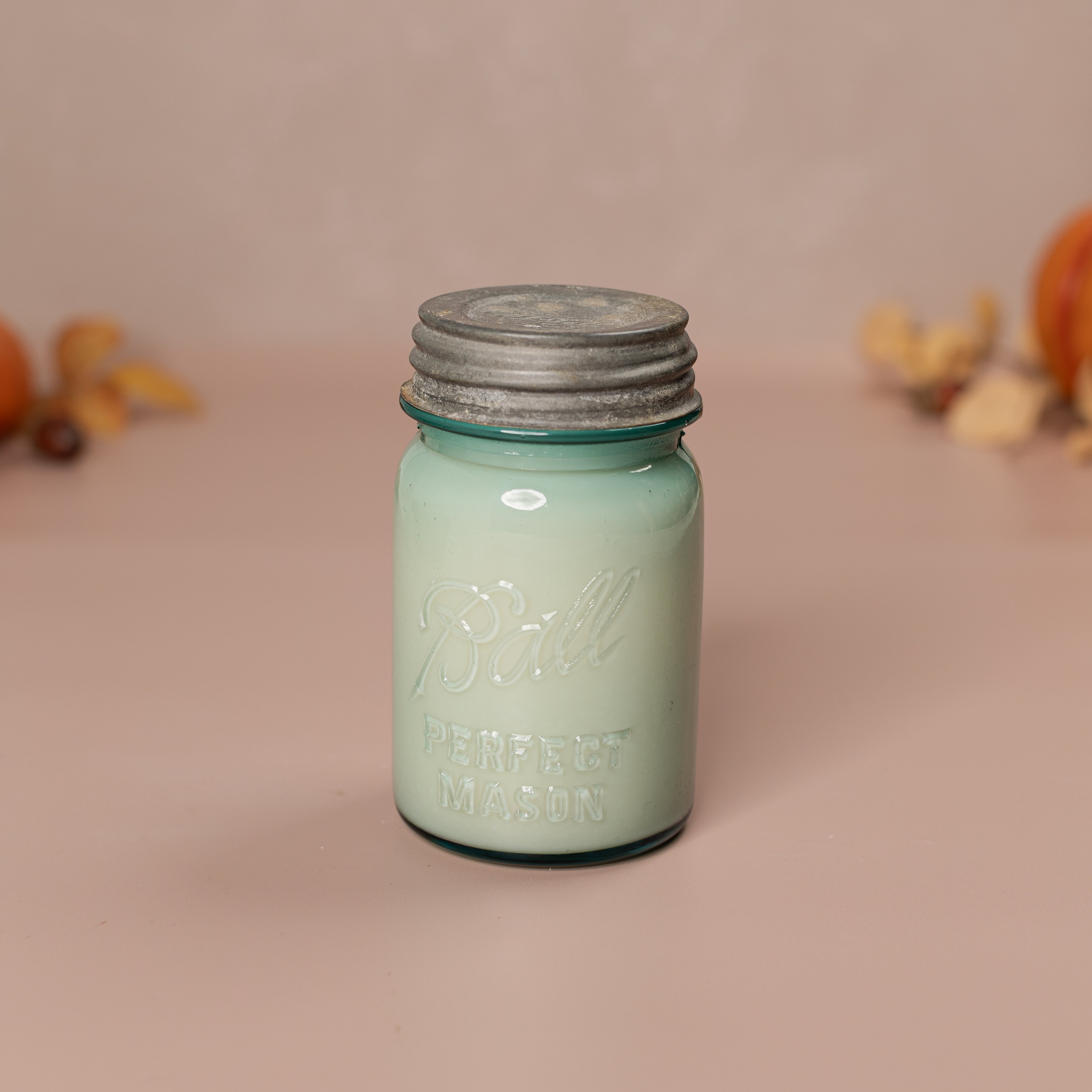 Fall Harvest - Blue Ball Jar
