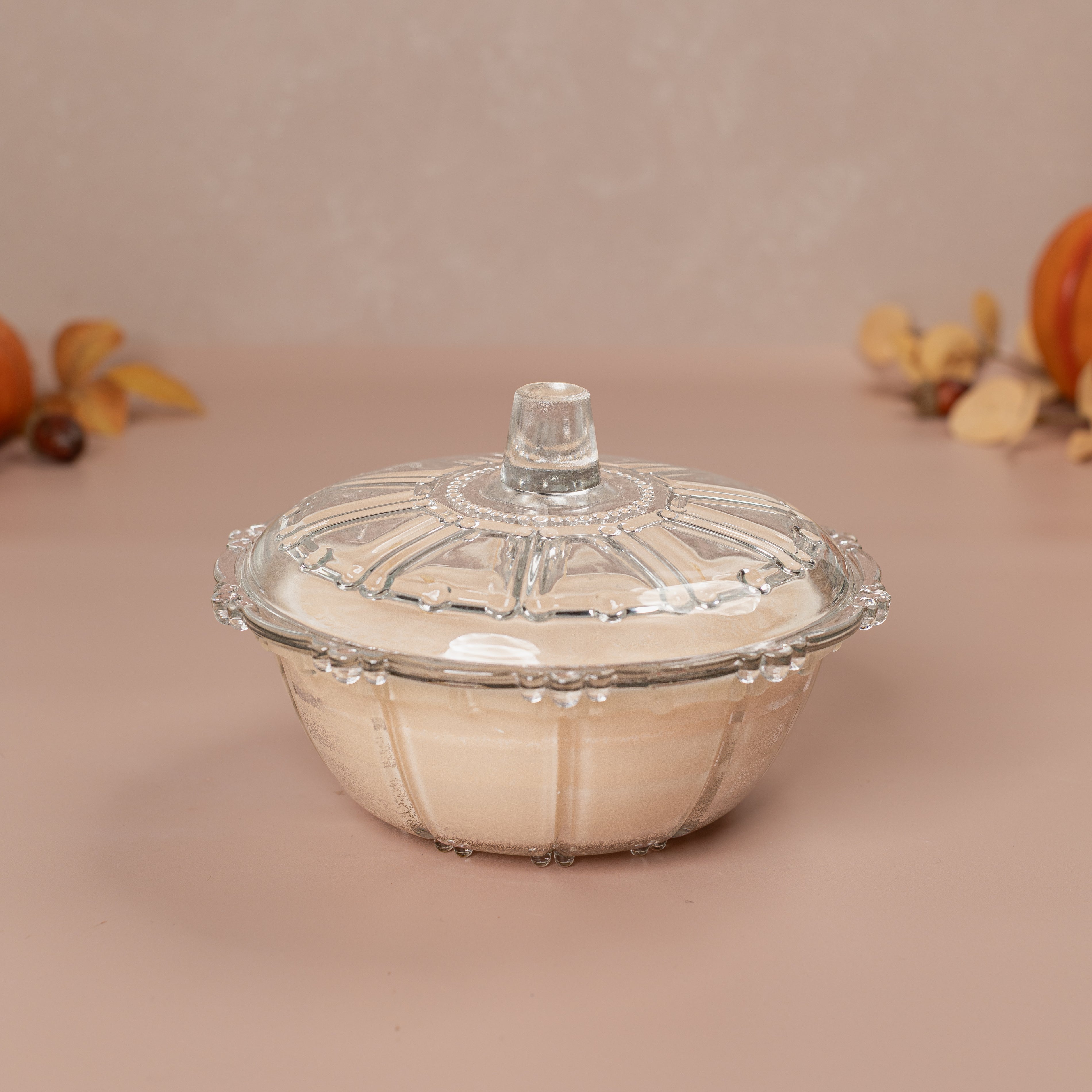 Pumpkin Spice - Glass Candy Dish