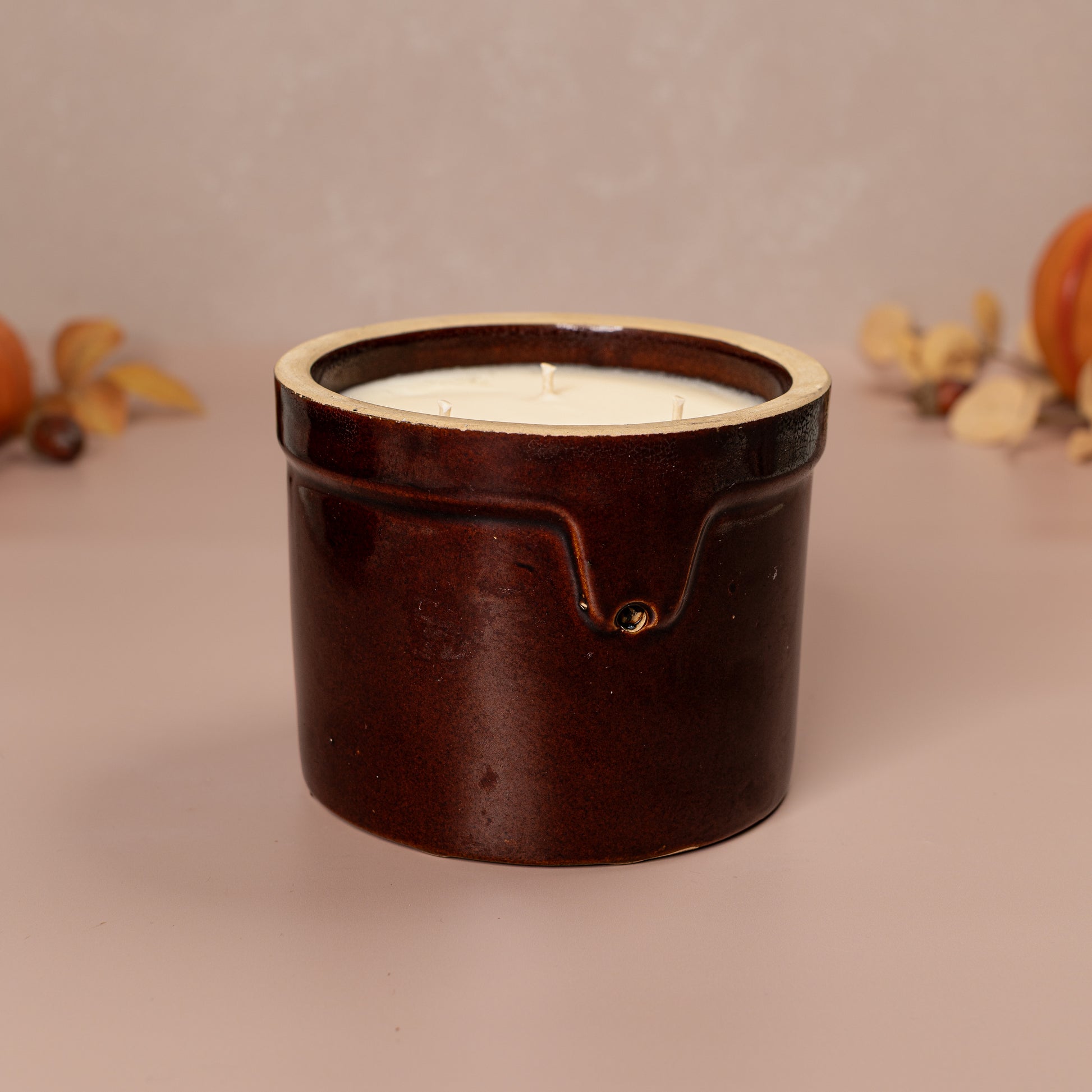 Pumpkin Spice - Ceramic Crock