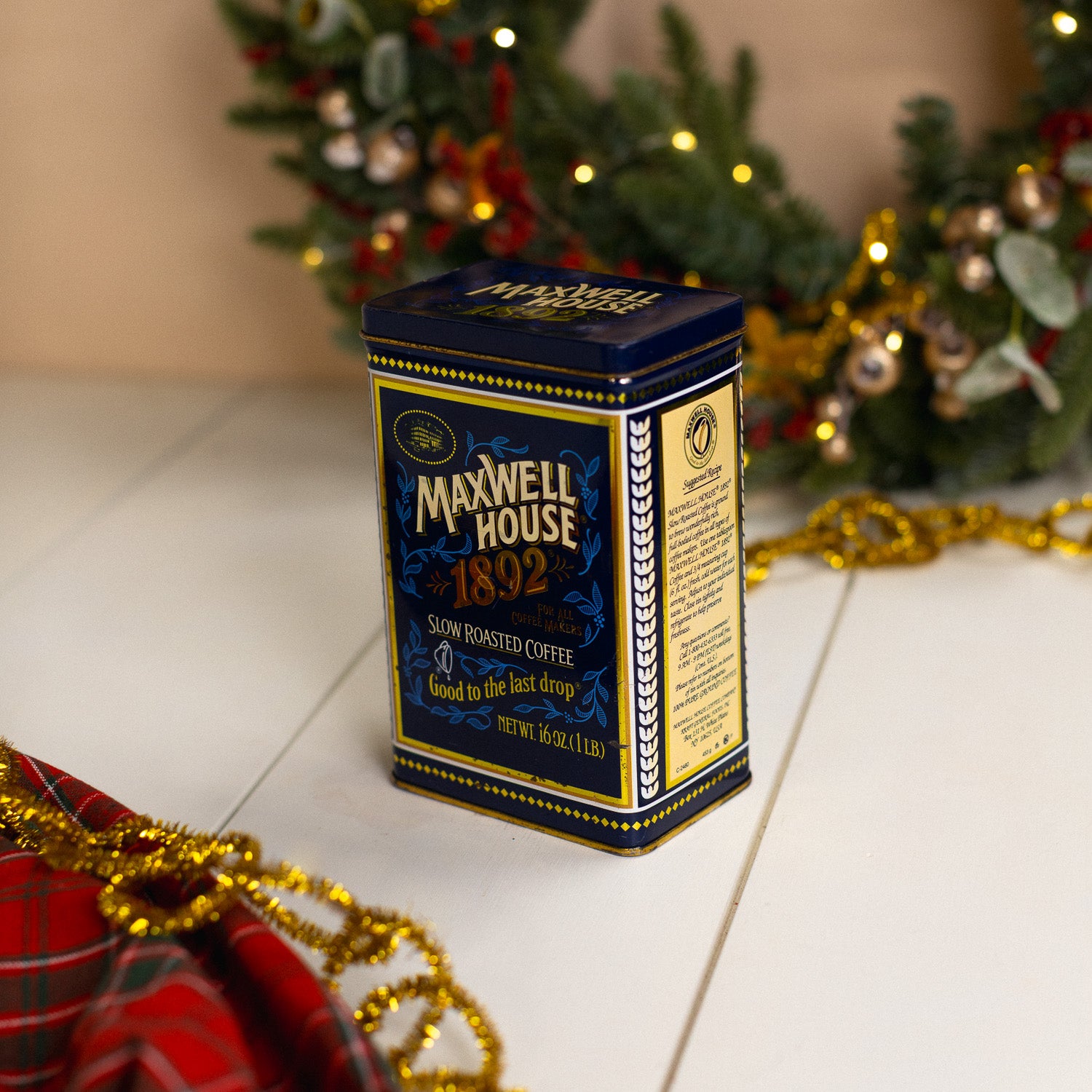 Vanilla Spice Latte - Maxwell House Tin