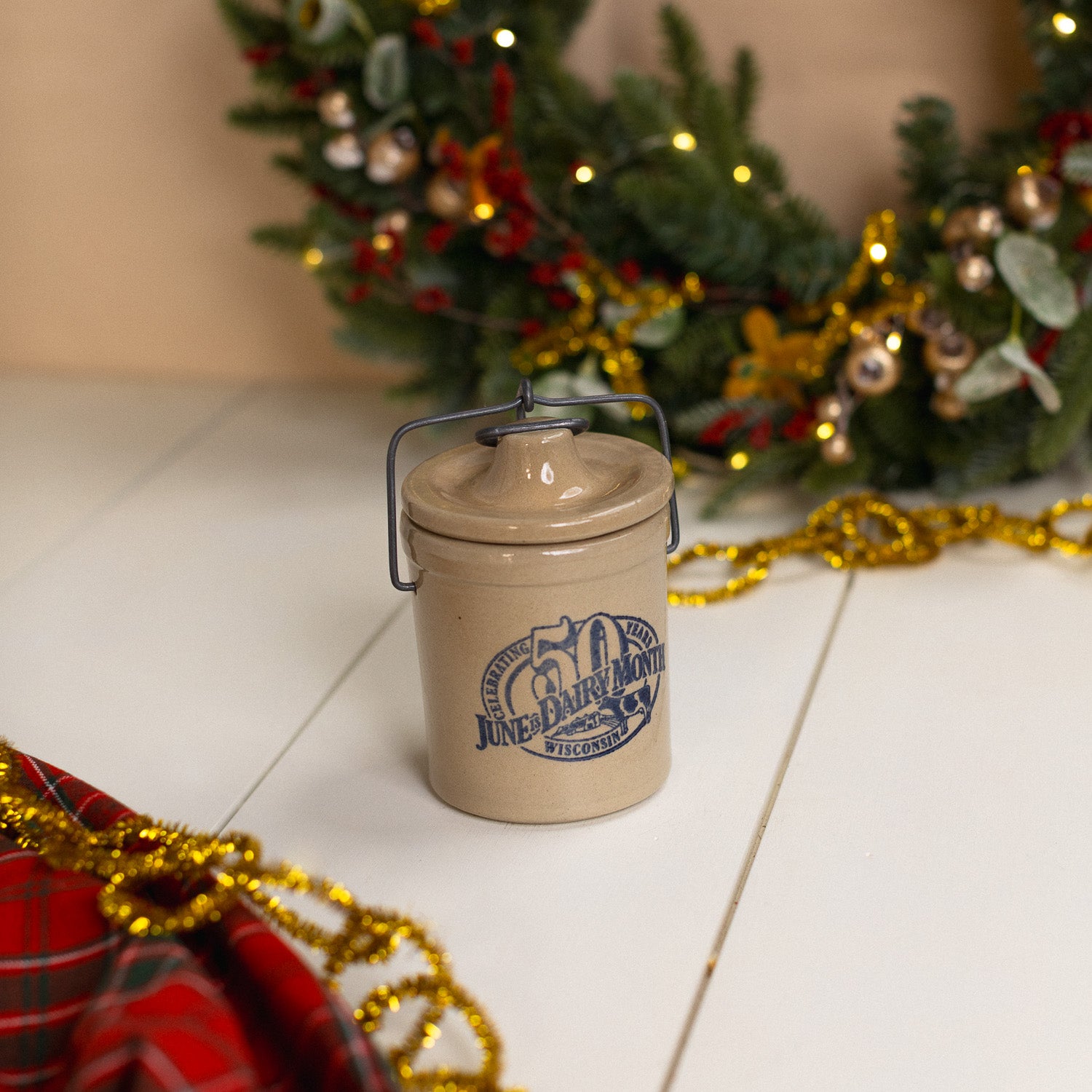 Citrus Pomegranate - Tan Crock