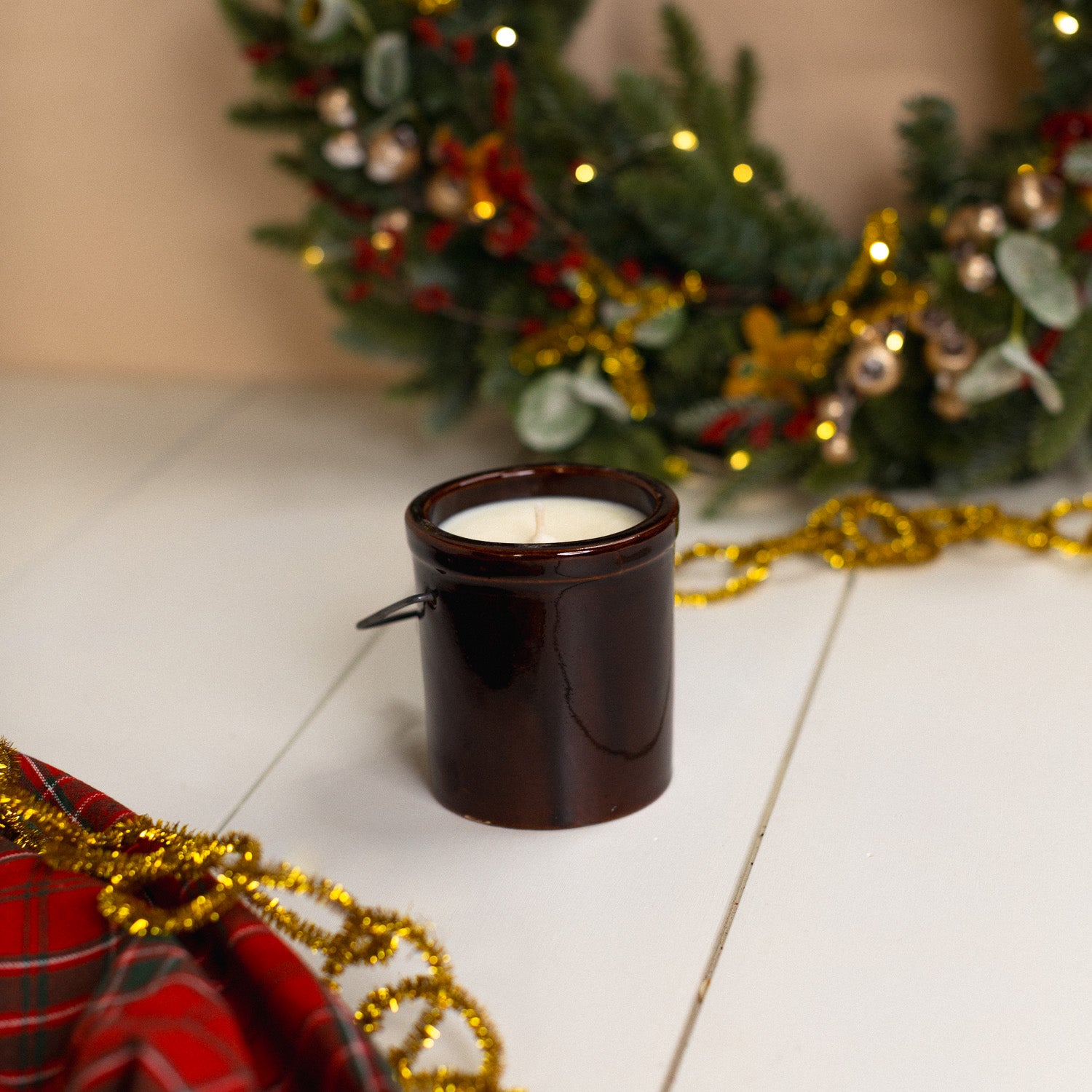 Holiday Spice - Brown Crock