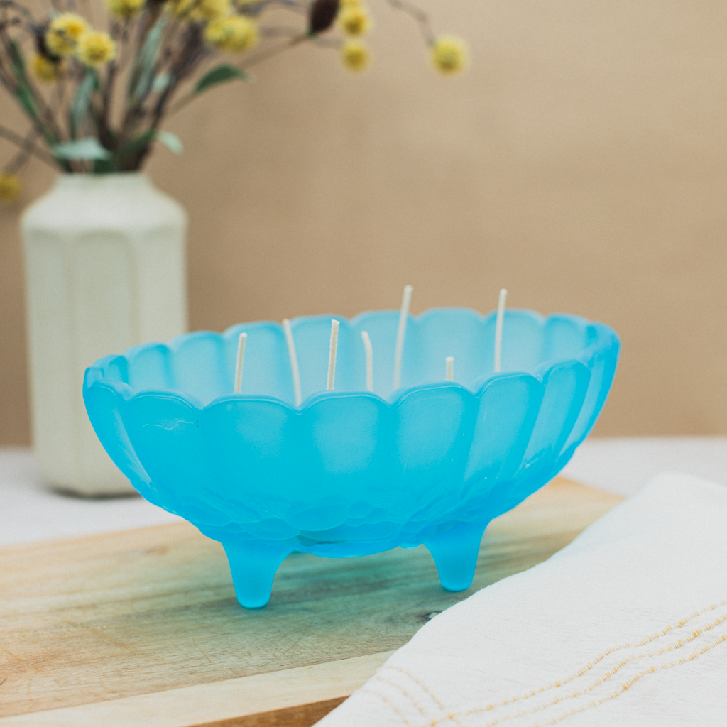 Blue Serving Dish