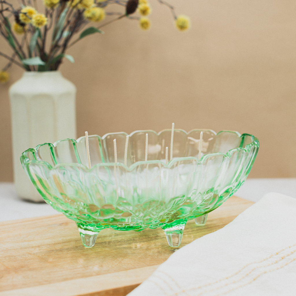 Green Serving Dish