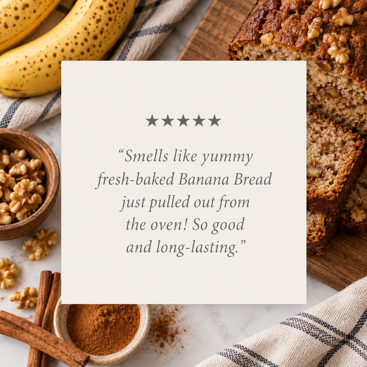 Banana Bread 16 oz candle