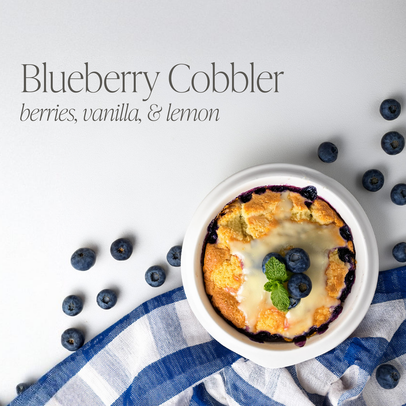 Blueberry Cobbler 16 oz candle