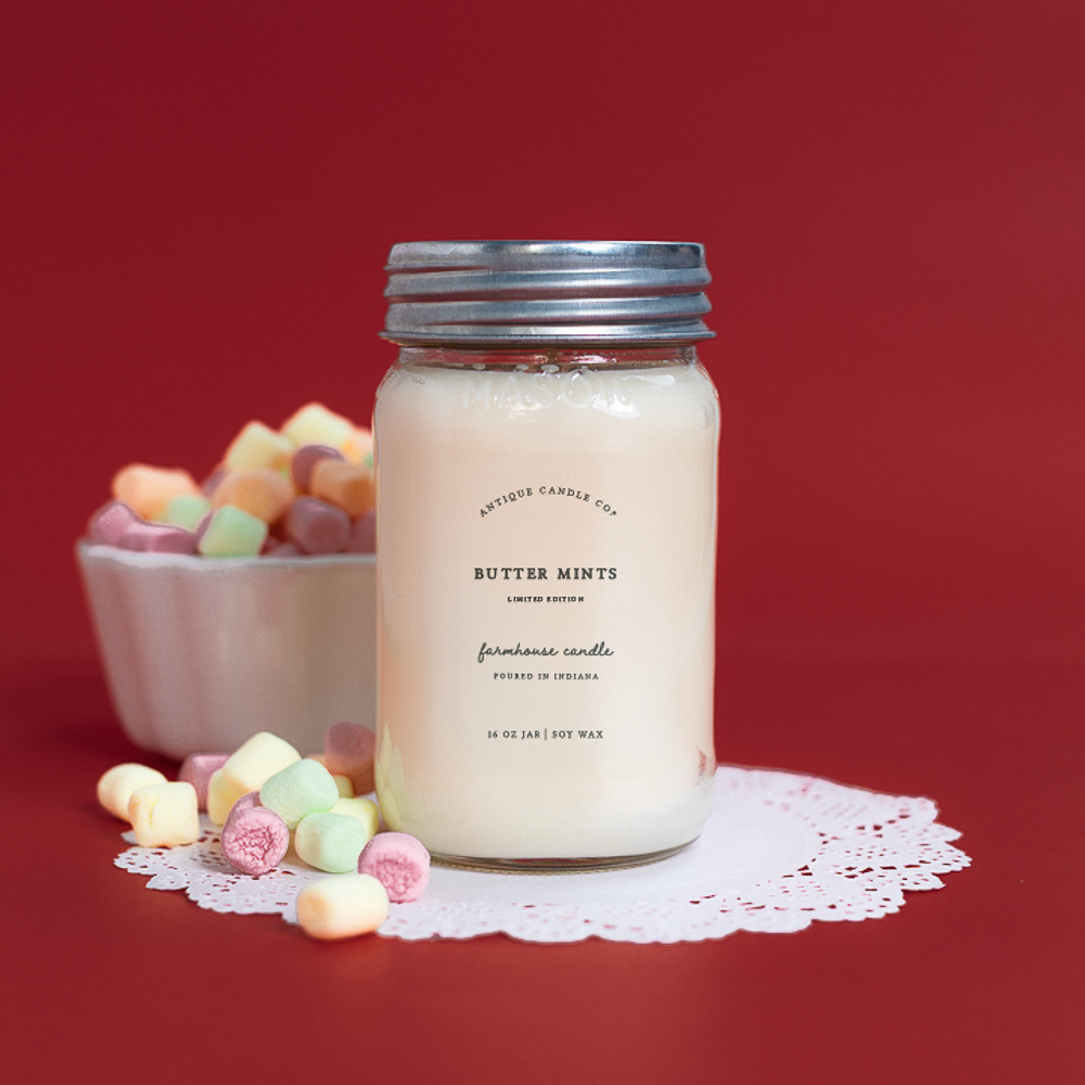 Butter Mints 16 oz candle