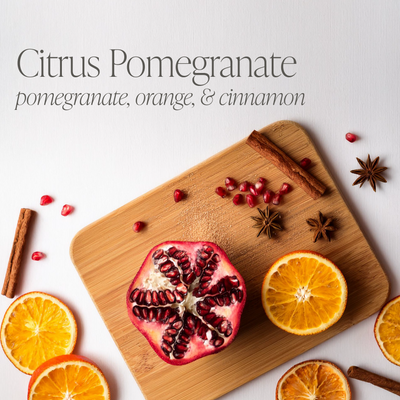 Citrus Pomegranate by Modern Farmhouse Family 16 oz candle