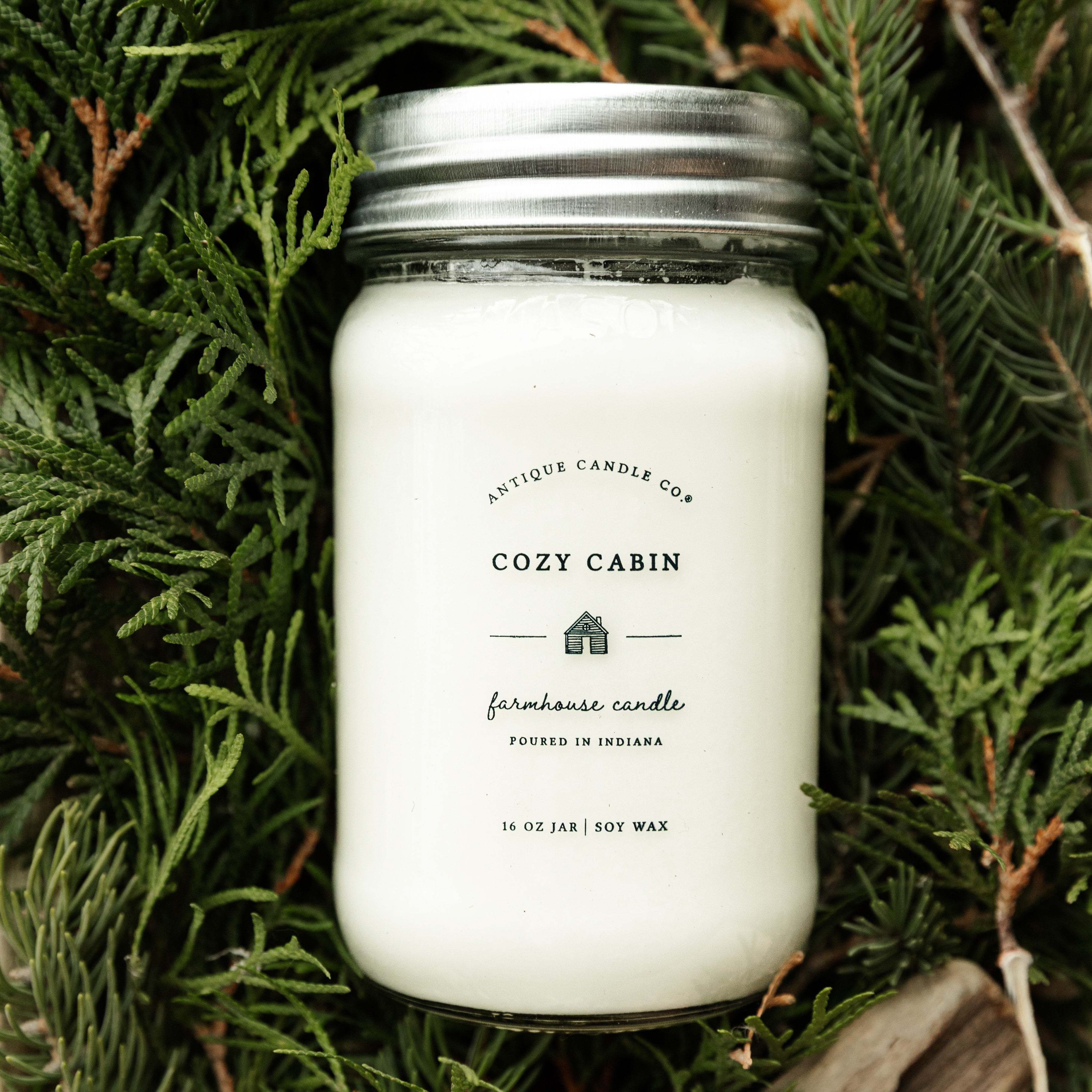 Cozy Cabin 16 oz candle