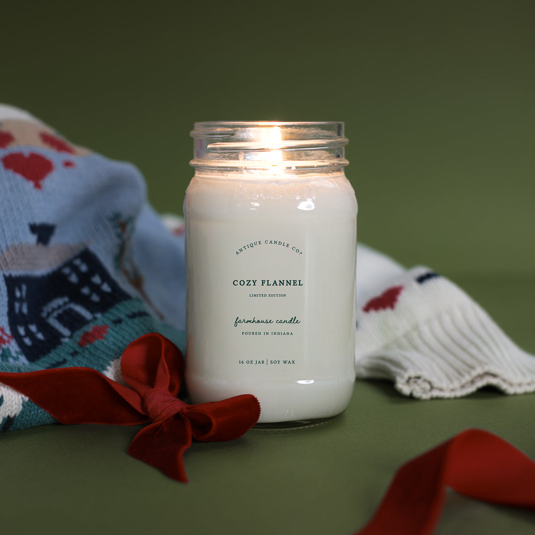 Cozy Flannel 16 oz candle