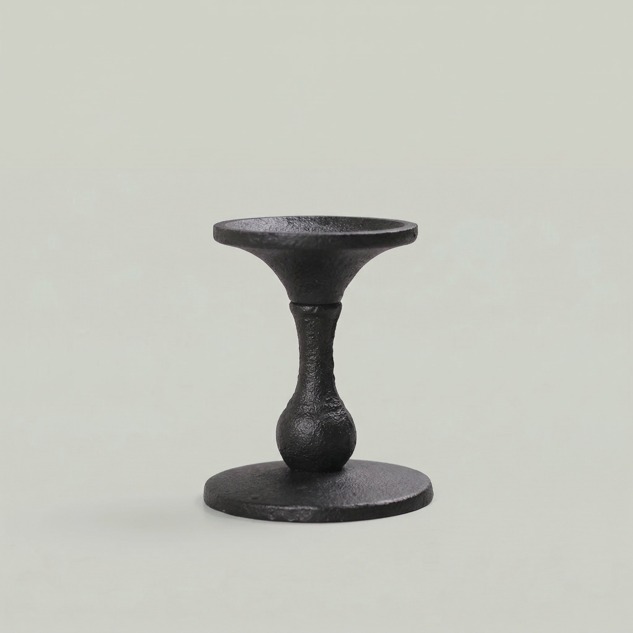 Cast Iron Candle Holder